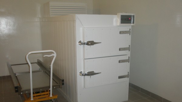 Камера холодильна для моргу фронтальна двомісна