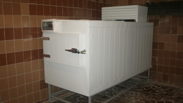 Камера холодильна для моргу фронтальна одномісна