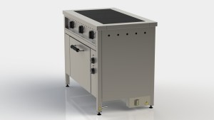 Плита электрическая трёхконфорочная с духовкой ПЭ-3Д