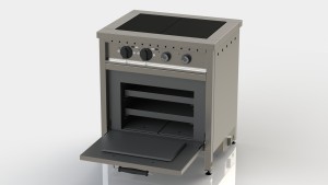 Плита электрическая двухконфорочная с духовкой ПЭ-2Д
