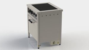 Плита электрическая двухконфорочная с духовкой ПЭ-2Д