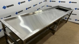 Стол секционный для аутопсии эконом