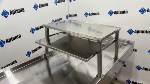Стол вспомогательный для морга
