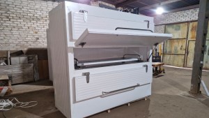 Камера холодильна для моргу бічна тримісна