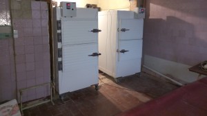 Камера холодильна для моргу фронтальна двомісна