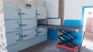 Камера холодильна для моргу на дев'ять місць