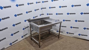 Стіл - ванна мийна без полиці