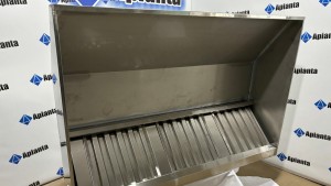 Зонт витяжної вентиляції пристінний